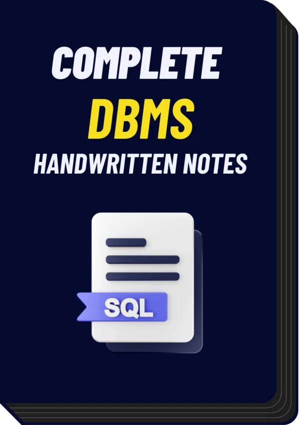 DBMS Handwritten Notes