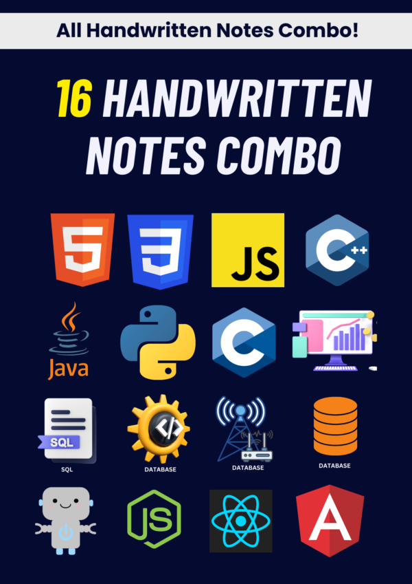 16-in-1 Handwritten Notes Bundle